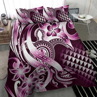 Aloha Pink Tribal Honu Tattoo Bedding Set