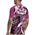 Aloha Pink Tribal Honu Tattoo Rugby Jersey