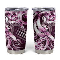 Aloha Pink Tribal Honu Tattoo Tumbler Cup