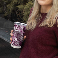 Aloha Pink Tribal Honu Tattoo Tumbler Cup