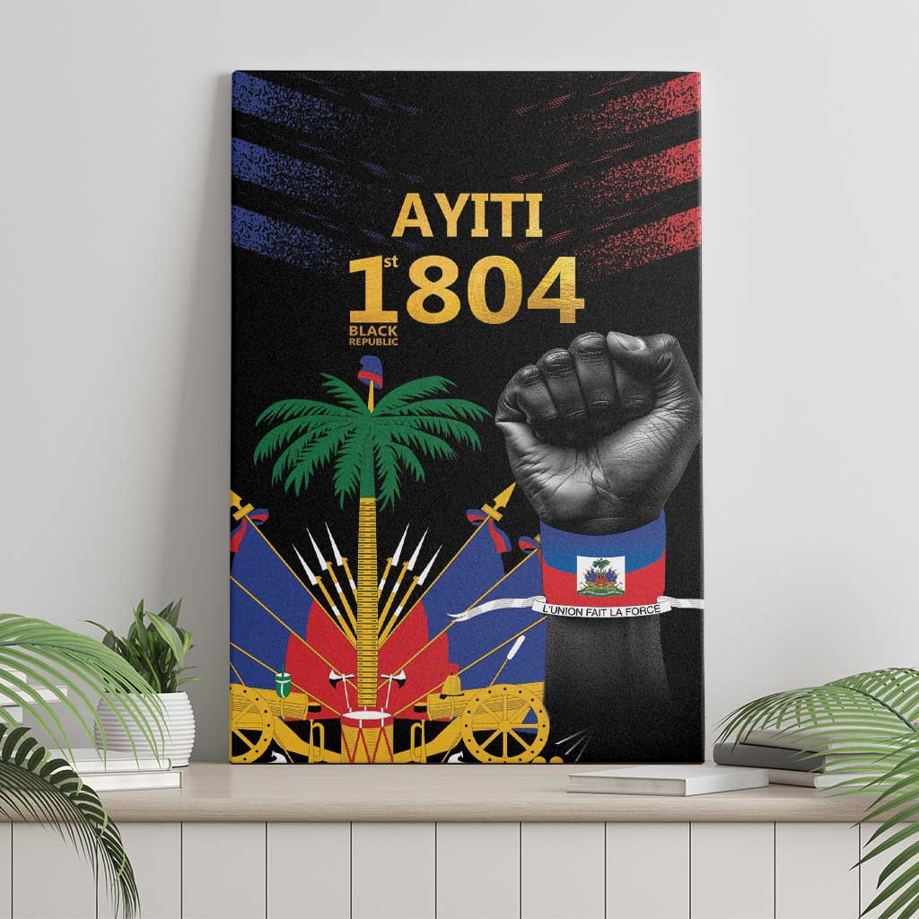 Haiti Independence Day Canvas Wall Art The First Black Republic Since 1804