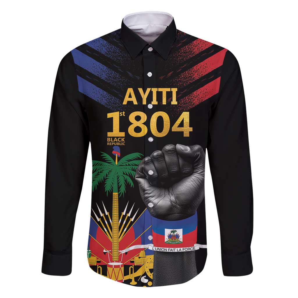 Haiti Independence Day Family Matching Tank Maxi Dress and Hawaiian Shirt The First Black Republic Since 1804