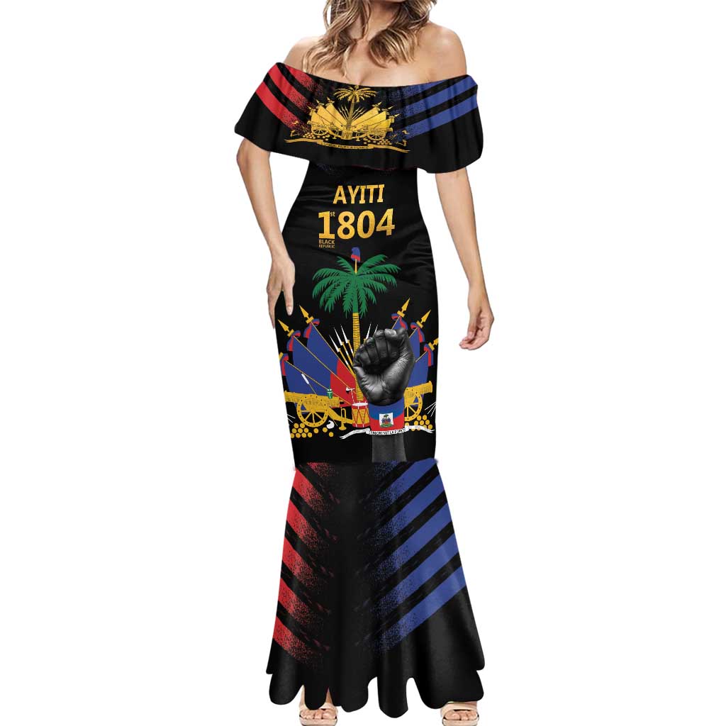 Haiti Independence Day Mermaid Dress The First Black Republic Since 1804