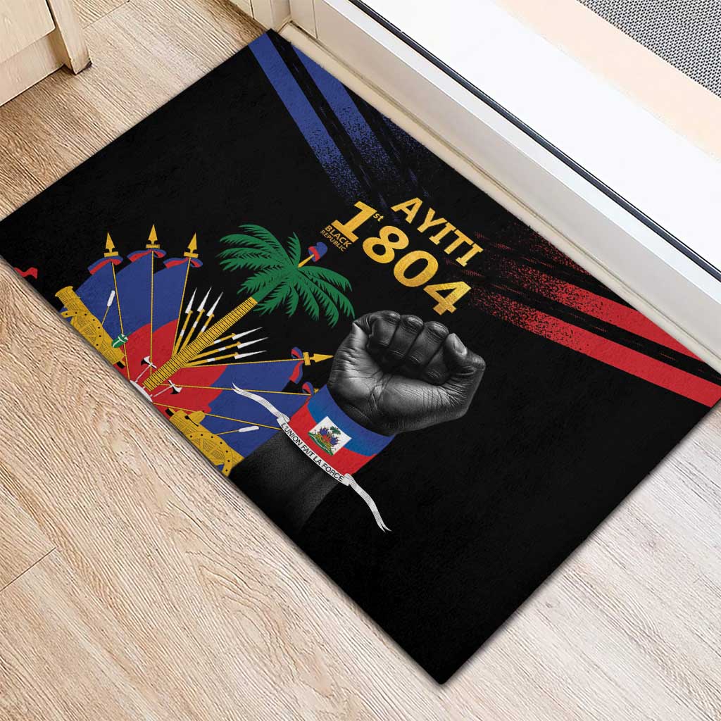 Haiti Independence Day Rubber Doormat The First Black Republic Since 1804