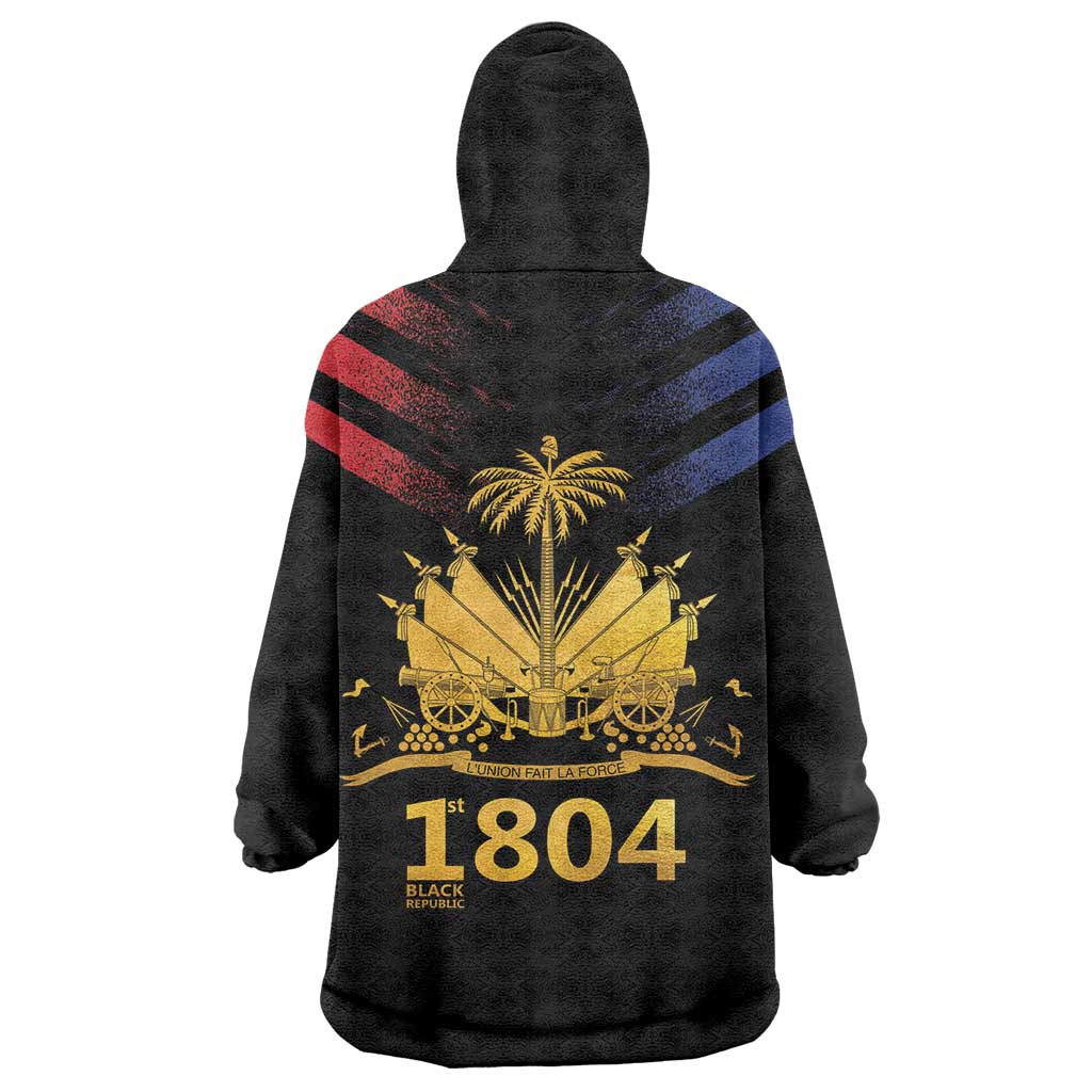 Haiti Independence Day Wearable Blanket Hoodie The First Black Republic Since 1804