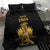 Haitian Negre Marron 1804 Bedding Set Black Polynesian Pattern