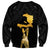 Haitian Negre Marron 1804 Sweatshirt Black Polynesian Pattern