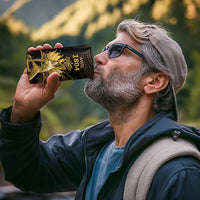 Haitian Negre Marron 1804 4 in 1 Can Cooler Tumbler Gold Polynesian Pattern