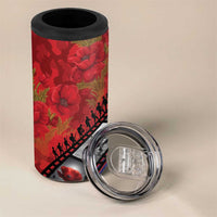 Personalised ANZAC Spirit 1915-2026 Filmstrip Tribute 4 in 1 Can Cooler Tumbler Lest We Forget 25 April