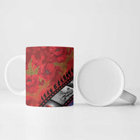 Personalised ANZAC Spirit 1915-2026 Filmstrip Tribute Ceramic Mug Lest We Forget 25 April LT9 - Polynesian Pride