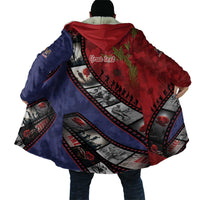 Personalised ANZAC Spirit 1915-2026 Filmstrip Tribute Cloak Lest We Forget 25 April LT9 - Polynesian Pride