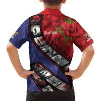 Personalised ANZAC Spirit 1915-2026 Filmstrip Tribute Family Matching Puletasi and Hawaiian Shirt Lest We Forget 25 April