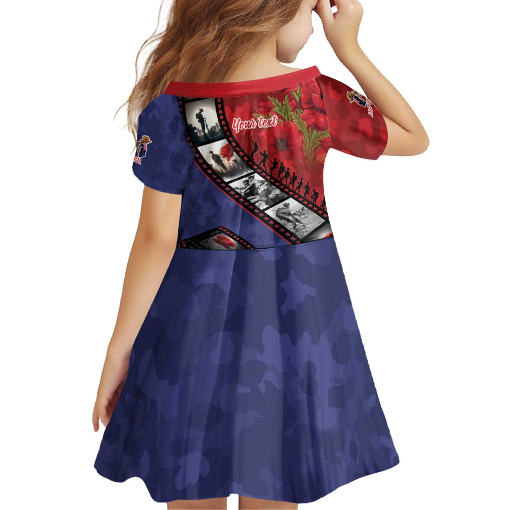 Personalised ANZAC Spirit 1915-2026 Filmstrip Tribute Family Matching Puletasi and Hawaiian Shirt Lest We Forget 25 April