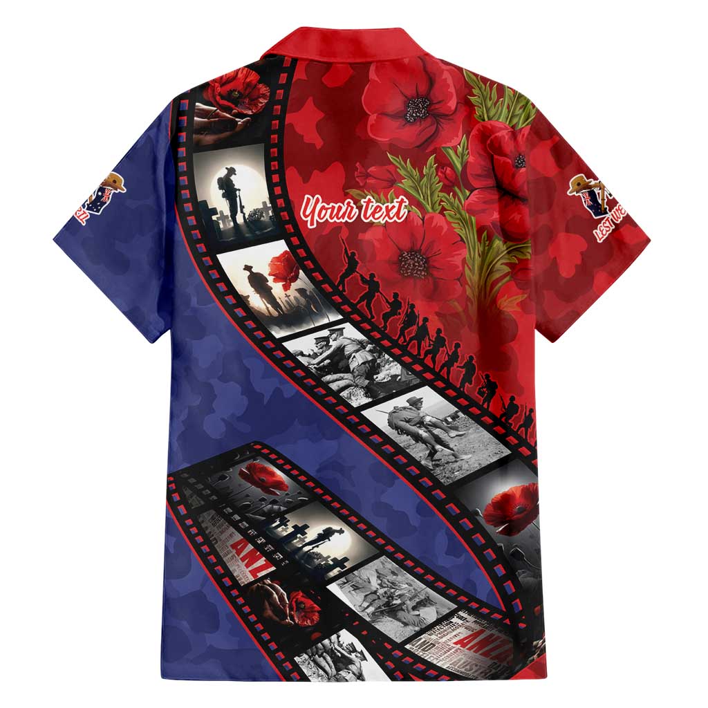 Personalised ANZAC Spirit 1915-2026 Filmstrip Tribute Family Matching Puletasi and Hawaiian Shirt Lest We Forget 25 April