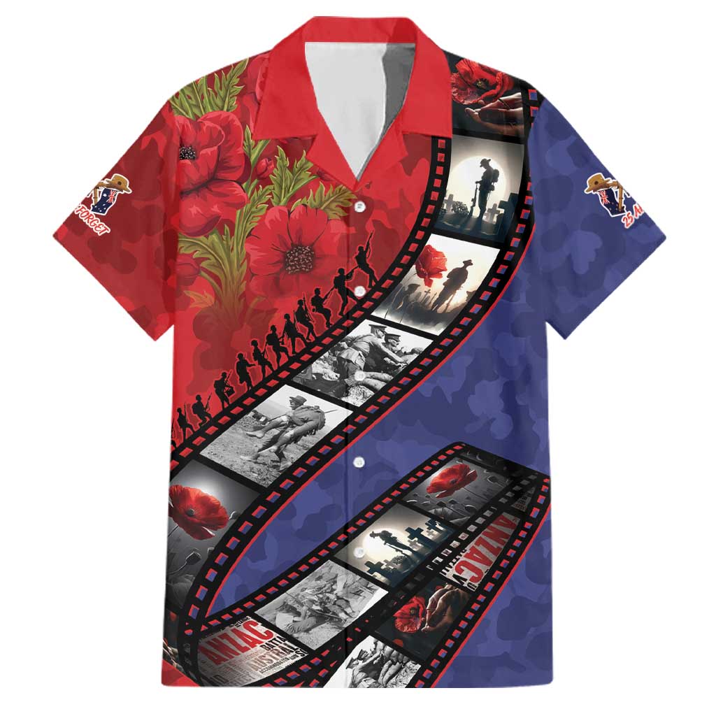 Personalised ANZAC Spirit 1915-2026 Filmstrip Tribute Family Matching Summer Maxi Dress and Hawaiian Shirt Lest We Forget 25 April