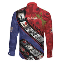 Personalised ANZAC Spirit 1915-2026 Filmstrip Tribute Family Matching Summer Maxi Dress and Hawaiian Shirt Lest We Forget 25 April