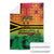Hapi 44th Indipendens Dei Vanuatu Blanket Yumi 1980 with Vanuatuan Beach Landscape