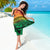 Hapi 44th Indipendens Dei Vanuatu Sarong Yumi 1980 with Vanuatuan Beach Landscape