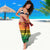 Hapi 44th Indipendens Dei Vanuatu Sarong Yumi 1980 with Vanuatuan Beach Landscape