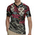Personalized Japanese Kitsune Mask Rugby Jersey With Polynesian Arty Style