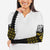 Halo Vanuatu Pride Arm Sleeves Vanuatuan Sand Drawing Pattern - Polynesian Pride