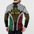 Halo Vanuatu Pride Button Sweatshirt Vanuatuan Sand Drawing Pattern
