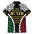 Halo Vanuatu Pride Family Matching Puletasi and Hawaiian Shirt Vanuatuan Sand Drawing Pattern