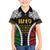 Halo Vanuatu Pride Family Matching Puletasi and Hawaiian Shirt Vanuatuan Sand Drawing Pattern