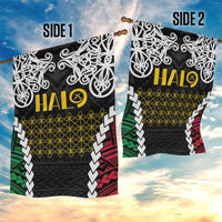 Halo Vanuatu Pride Garden Flag Vanuatuan Sand Drawing Pattern