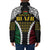 Halo Vanuatu Pride Padded Jacket Vanuatuan Sand Drawing Pattern - Polynesian Pride