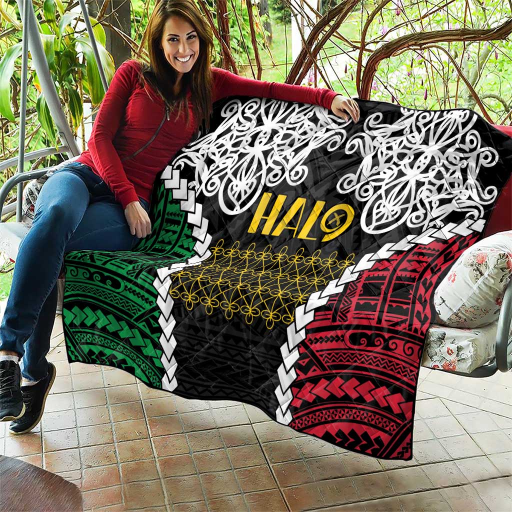 Halo Vanuatu Pride Quilt Vanuatuan Sand Drawing Pattern