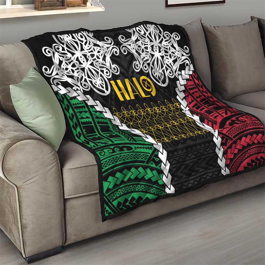 Halo Vanuatu Pride Quilt Vanuatuan Sand Drawing Pattern