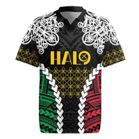 Halo Vanuatu Pride Rugby Jersey Vanuatuan Sand Drawing Pattern