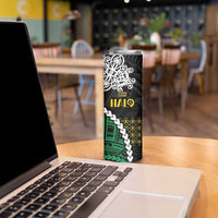 Halo Vanuatu Pride Skinny Tumbler Vanuatuan Sand Drawing Pattern