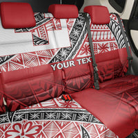 Malo e lelei Tonga Back Car Seat Cover Ngatu Tokelau Feletoa Fata Traditional Polynesian Pattern