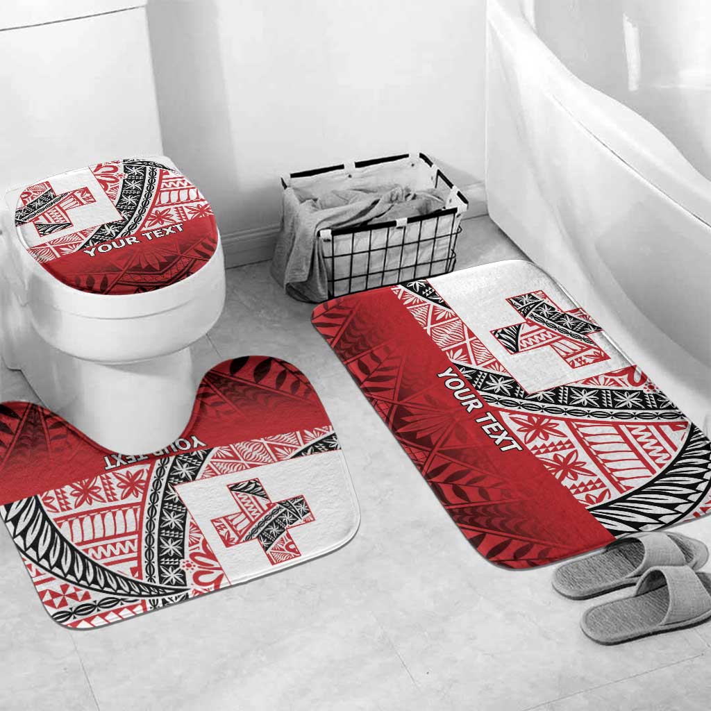 Malo e lelei Tonga Bathroom Set Ngatu Tokelau Feletoa Fata Traditional Polynesian Pattern - Polynesian Pride