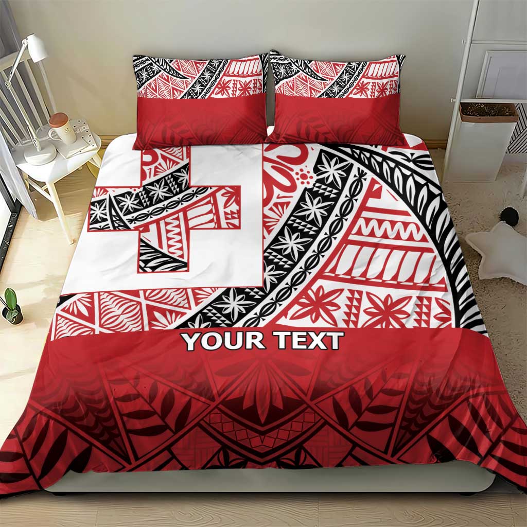 Malo e lelei Tonga Bedding Set Ngatu Tokelau Feletoa Fata Traditional Polynesian Pattern