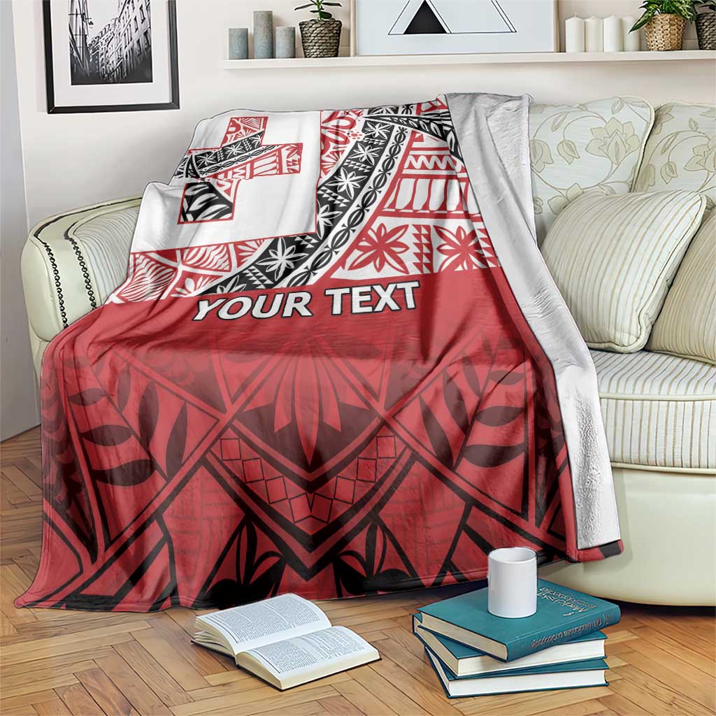 Malo e lelei Tonga Blanket Ngatu Tokelau Feletoa Fata Traditional Polynesian Pattern LT9 Red - Polynesian Pride