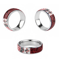 Malo e lelei Tonga Classic Ring Ngatu Tokelau Feletoa Fata Traditional Polynesian Pattern - Polynesian Pride