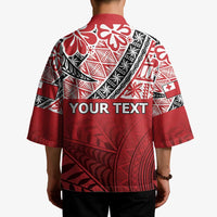 Malo e lelei Tonga Kimono Ngatu Tokelau Feletoa Fata Traditional Polynesian Pattern - Polynesian Pride