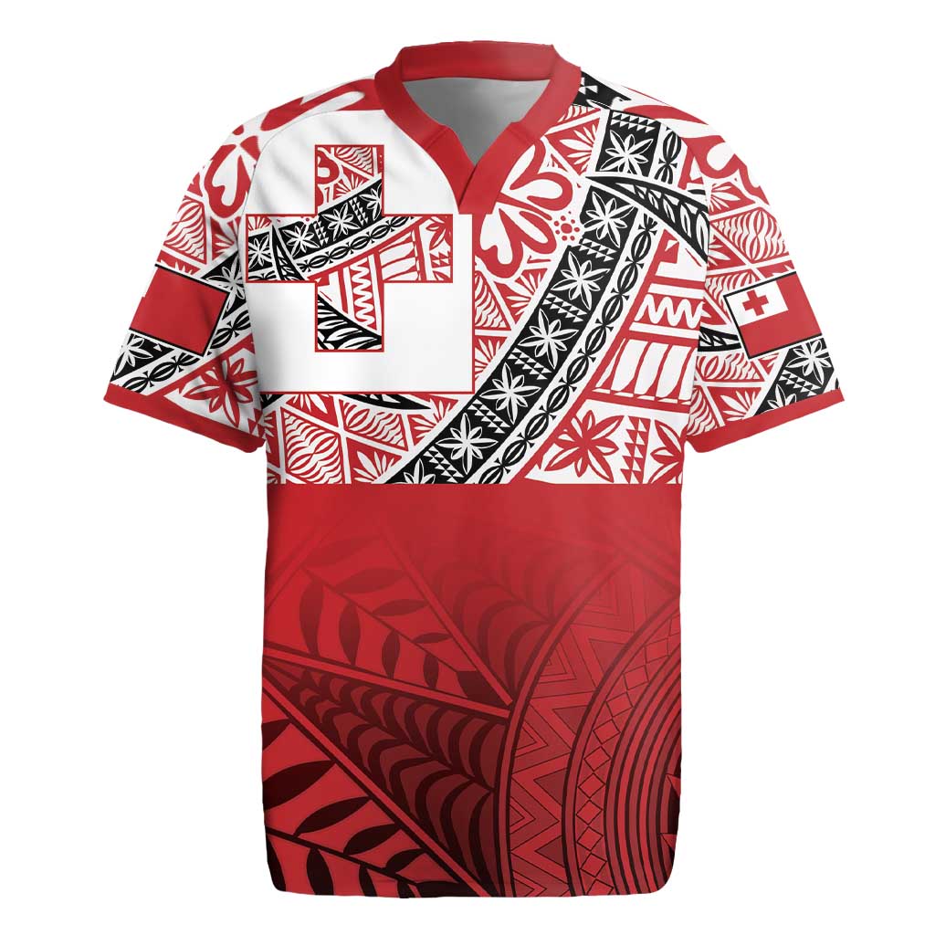 Malo e lelei Tonga Rugby Jersey Ngatu Tokelau Feletoa Fata Traditional Polynesian Pattern