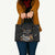 Custom Rugby Southern Hemisphere Leather Bag Argentina AUNZ South Africa Mascot Black - Polynesian Pride
