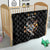 Custom Rugby Southern Hemisphere Quilt Argentina AUNZ South Africa Mascot Black - Polynesian Pride
