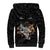 Custom Rugby Southern Hemisphere Sherpa Hoodie Argentina AUNZ South Africa Mascot Black - Polynesian Pride