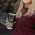 Custom Rugby Southern Hemisphere Tumbler Cup Argentina AUNZ South Africa Mascot Black - Polynesian Pride