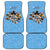 Custom Rugby Southern Hemisphere Car Mats Argentina AUNZ South Africa Mascot Blue - Polynesian Pride