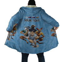 Custom Rugby Southern Hemisphere Cloak Argentina AUNZ South Africa Mascot Blue - Polynesian Pride