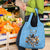 Custom Rugby Southern Hemisphere Grocery Bag Argentina AUNZ South Africa Mascot Blue - Polynesian Pride