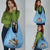 Custom Rugby Southern Hemisphere Grocery Bag Argentina AUNZ South Africa Mascot Blue - Polynesian Pride