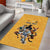 Custom Rugby Southern Hemisphere Area Rug Argentina AUNZ South Africa Mascot Gold - Polynesian Pride